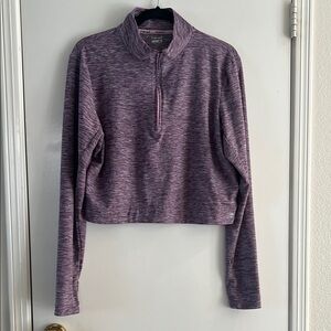Hind Women’s Long Sleeved Workout Top 3/4 Zip.